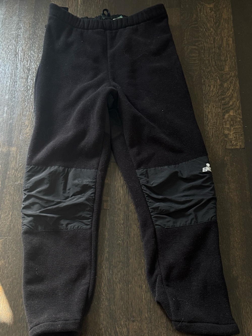Vtg Mens EMS Expedition Polartec Fleece Pants Full Side Zip Med gorecorp 1031027
